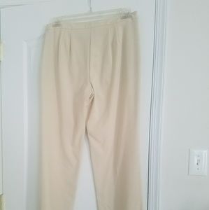 Ladies cream colored slacks